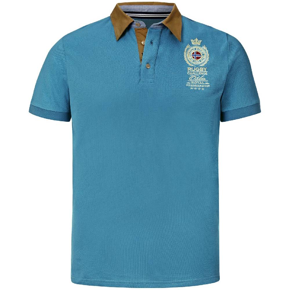 Jan Vanderstorm Poloshirt JOAKIM petrol