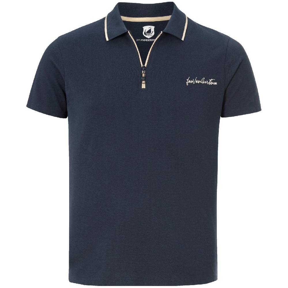 Jan Vanderstorm Poloshirt JOHAR dunkelblau