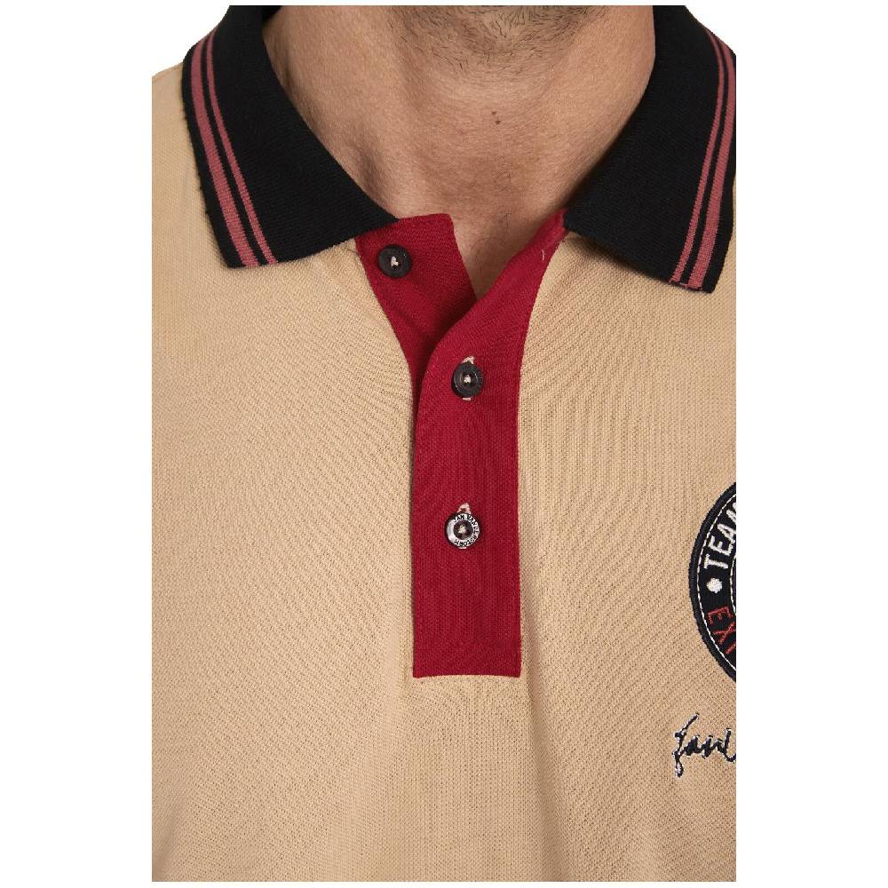 Jan Vanderstorm Poloshirt JONFRID Beige