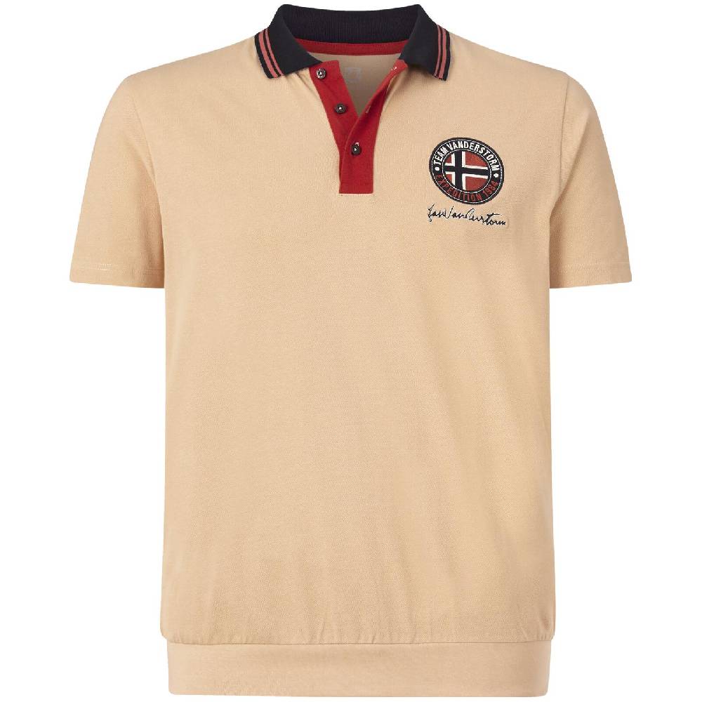 Jan Vanderstorm Poloshirt JONFRID beige