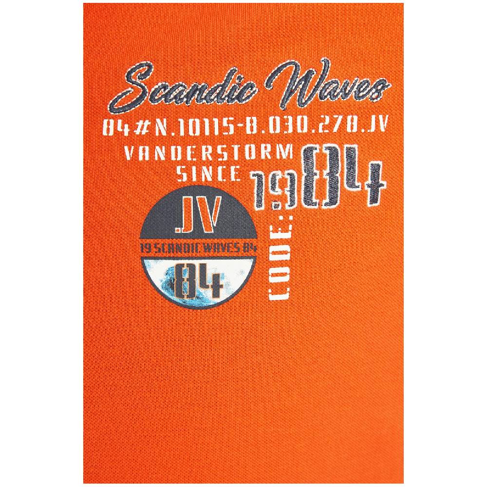 Jan Vanderstorm Poloshirt KODEWIN Orange