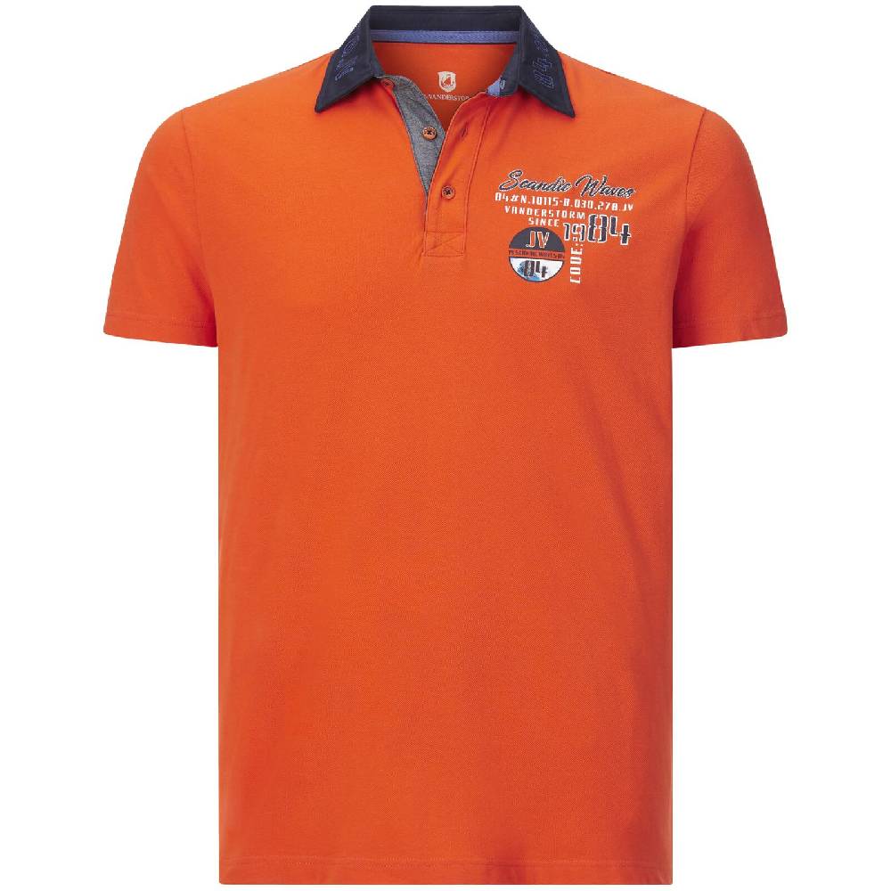 Jan Vanderstorm Poloshirt KODEWIN orange