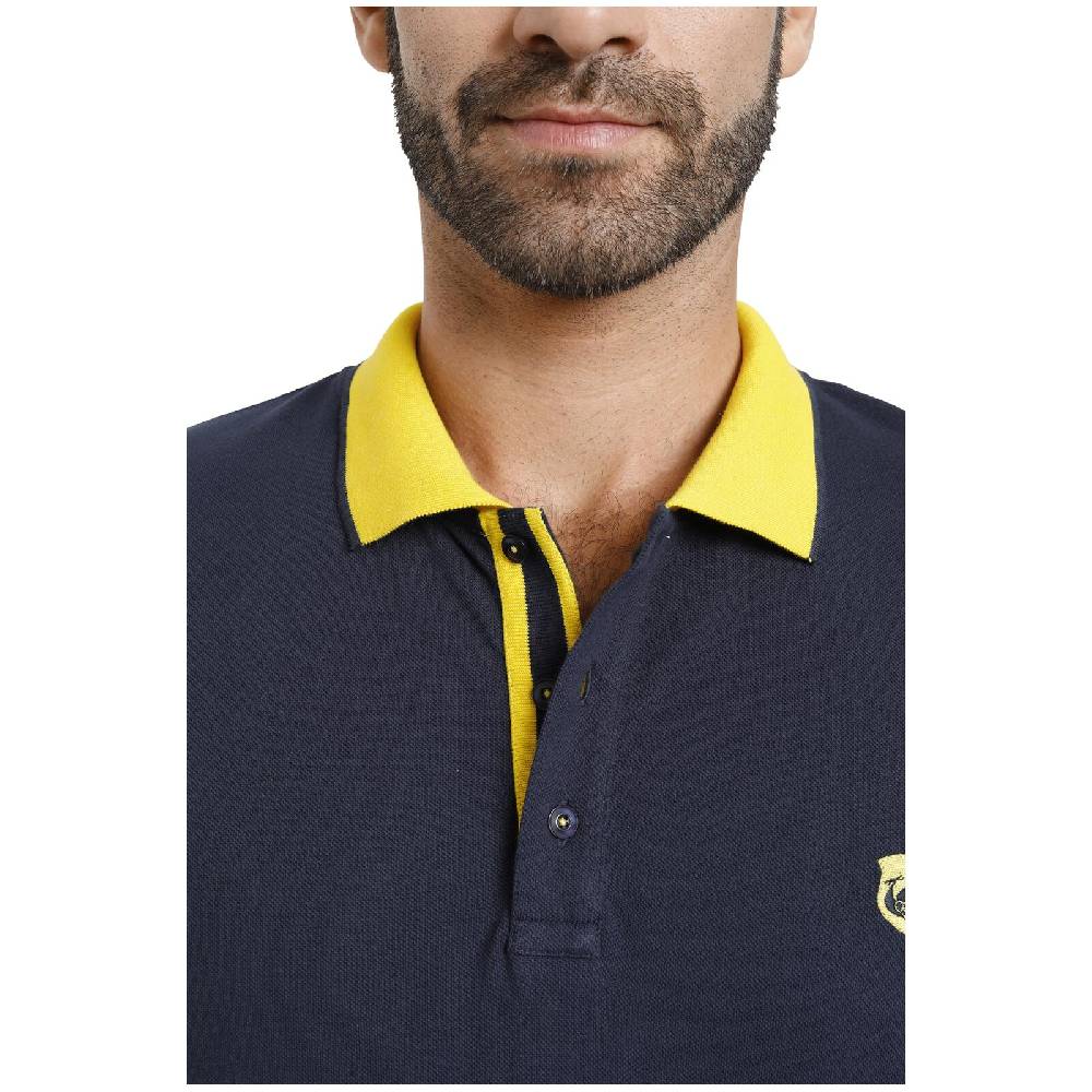 Jan Vanderstorm Poloshirt LAVRANS Dunkelblau