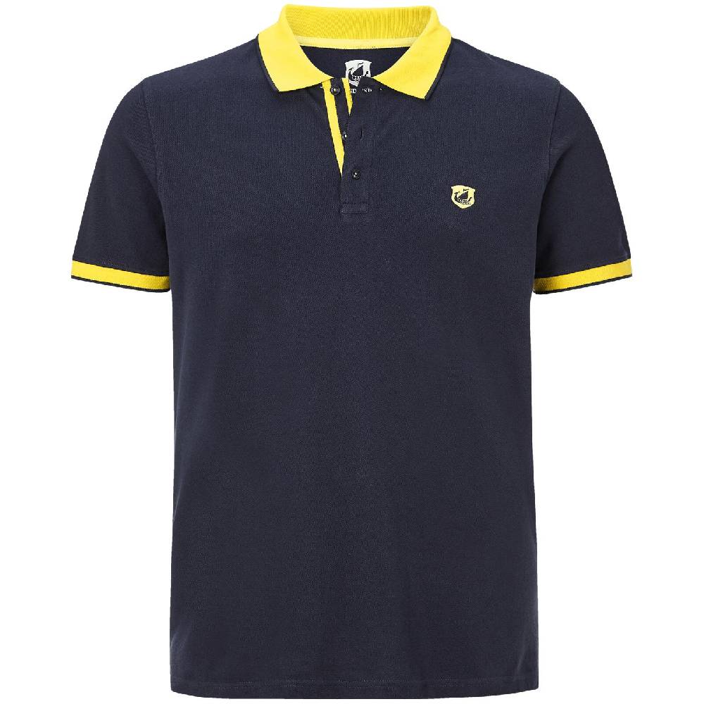 Jan Vanderstorm Poloshirt LAVRANS dunkelblau