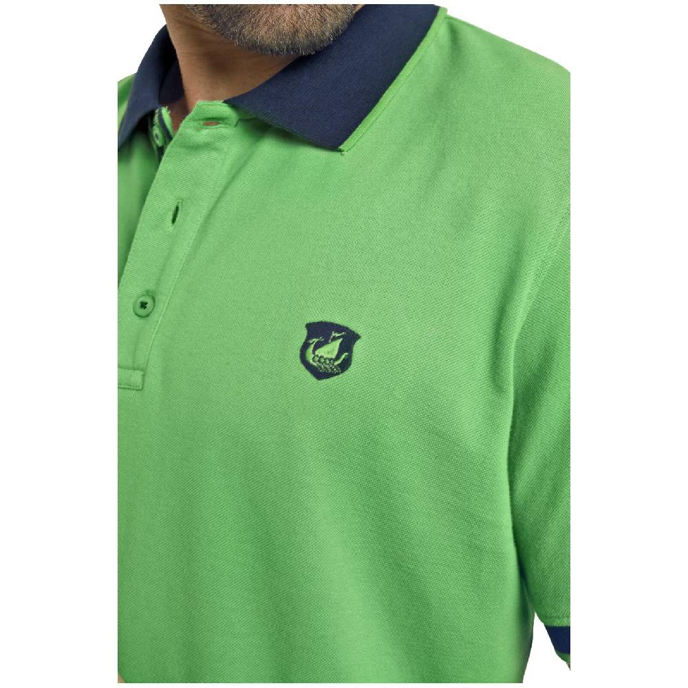 Jan Vanderstorm Poloshirt LAVRANS Grün