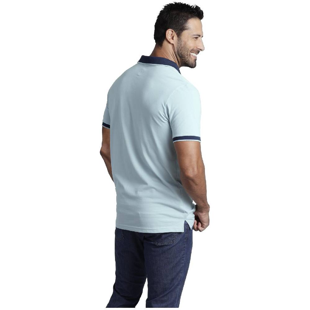 Jan Vanderstorm Poloshirt LAVRANS Hellblau