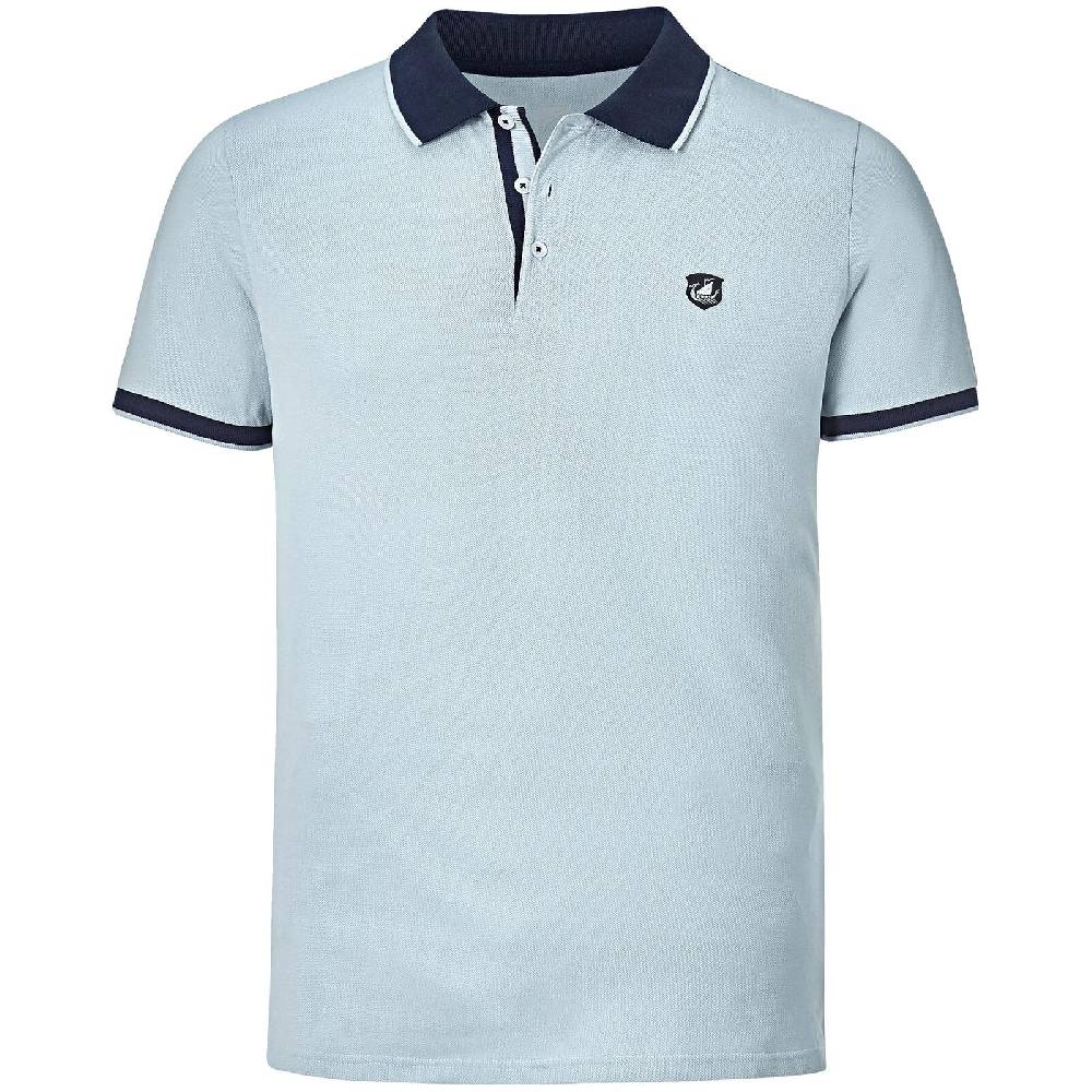Jan Vanderstorm Poloshirt LAVRANS hellblau