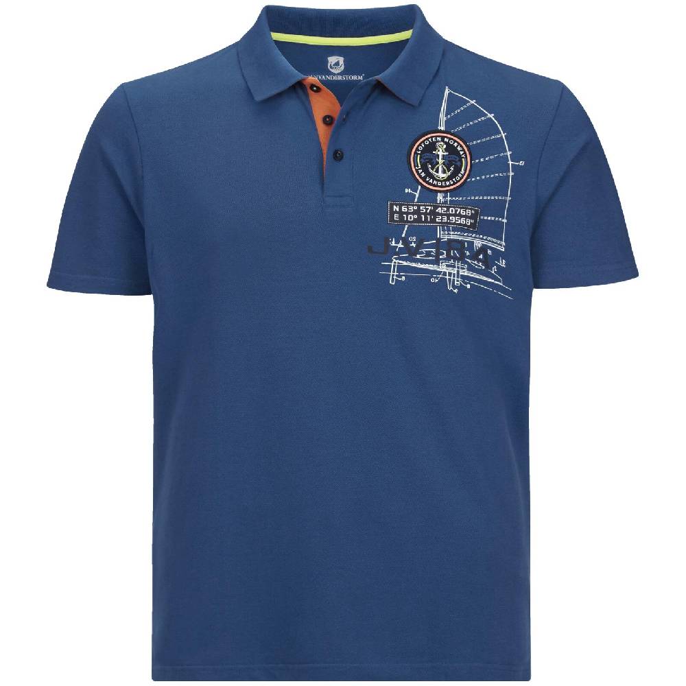 Jan Vanderstorm Poloshirt NICCO royal blau