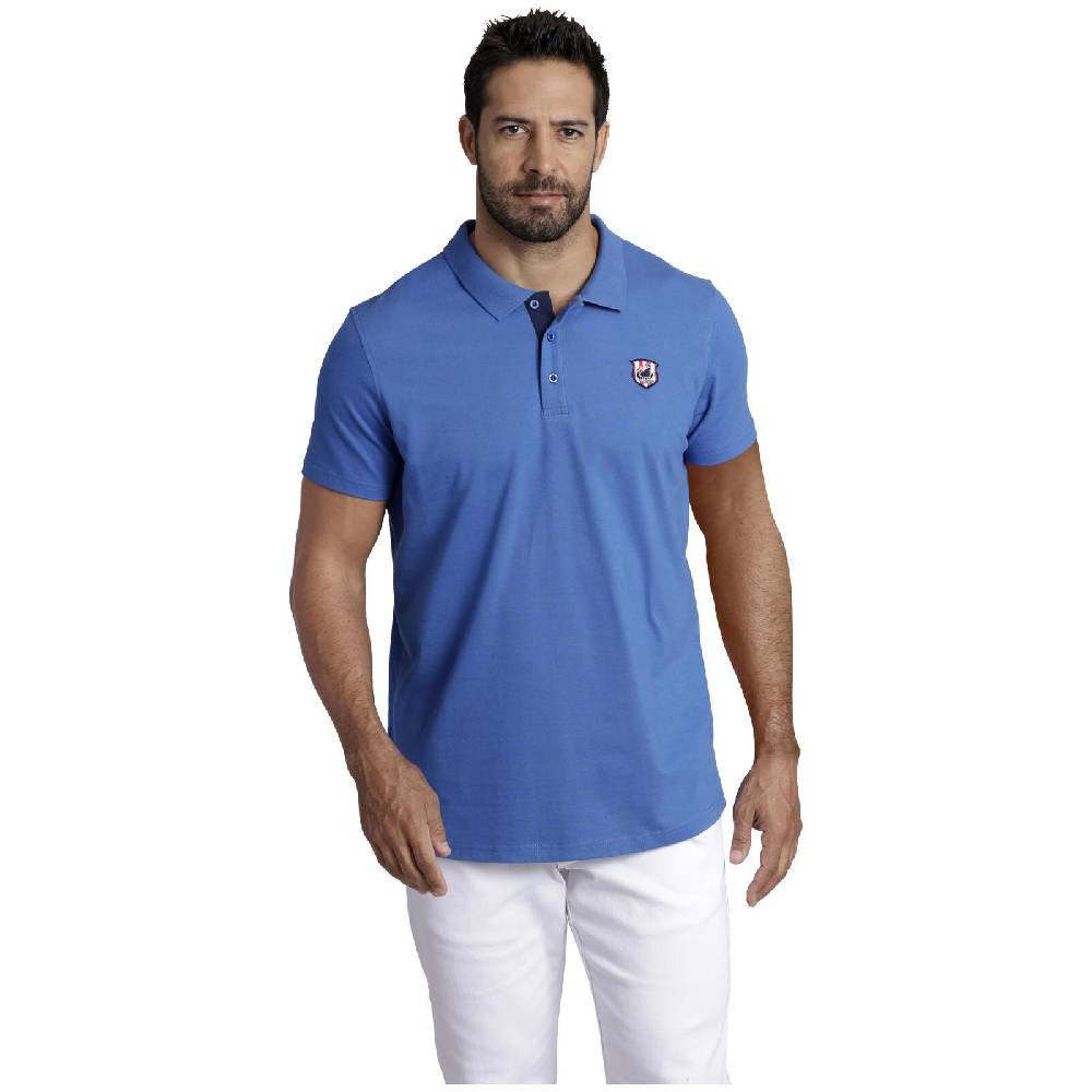 Jan Vanderstorm Poloshirt NISSE Blau