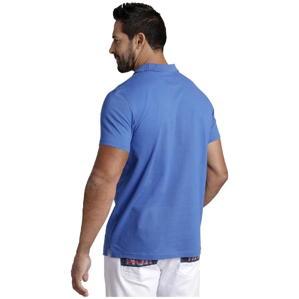 Jan Vanderstorm Poloshirt NISSE Blau