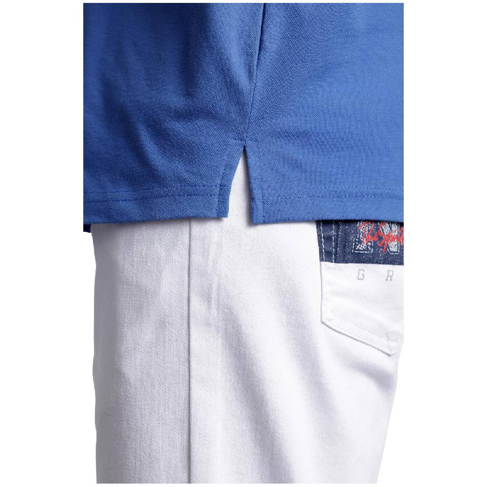 Jan Vanderstorm Poloshirt NISSE Blau