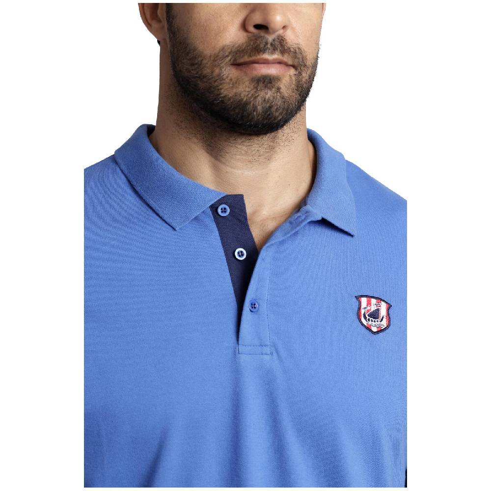 Jan Vanderstorm Poloshirt NISSE Blau