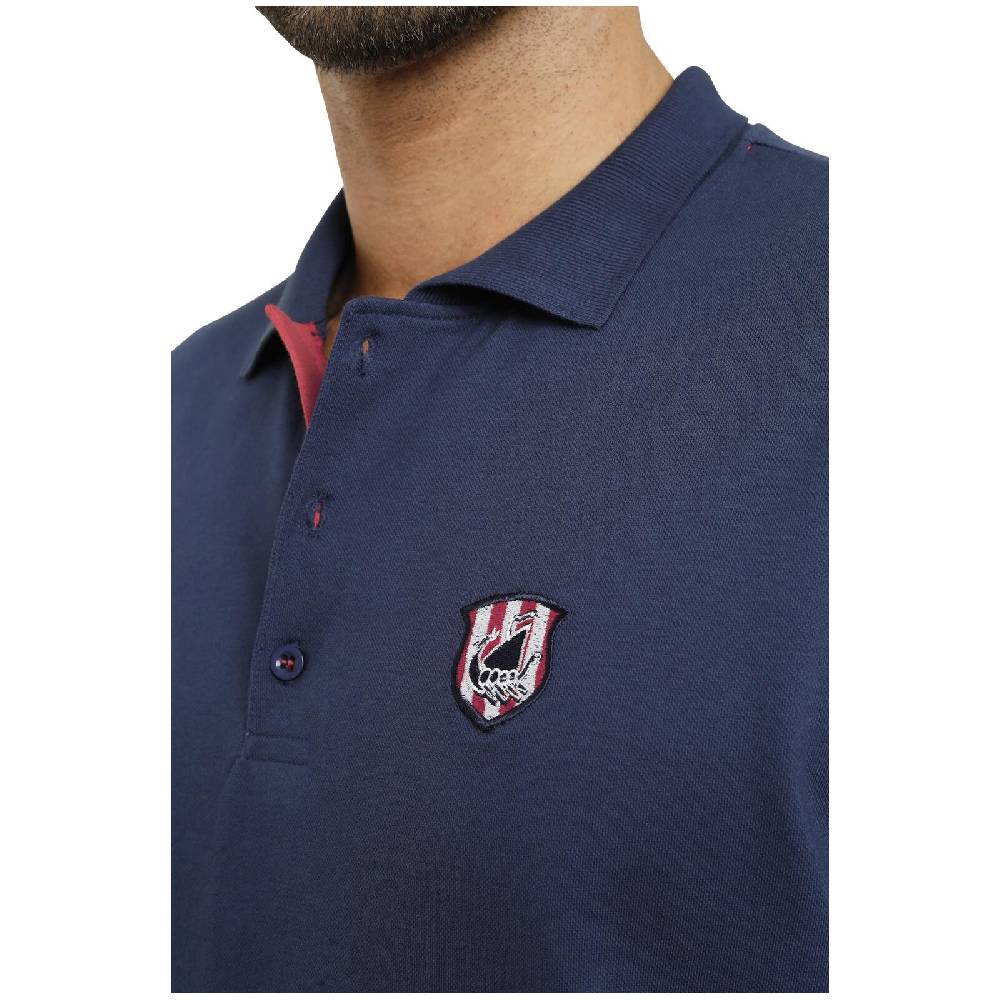 Jan Vanderstorm Poloshirt NISSE Dunkelblau