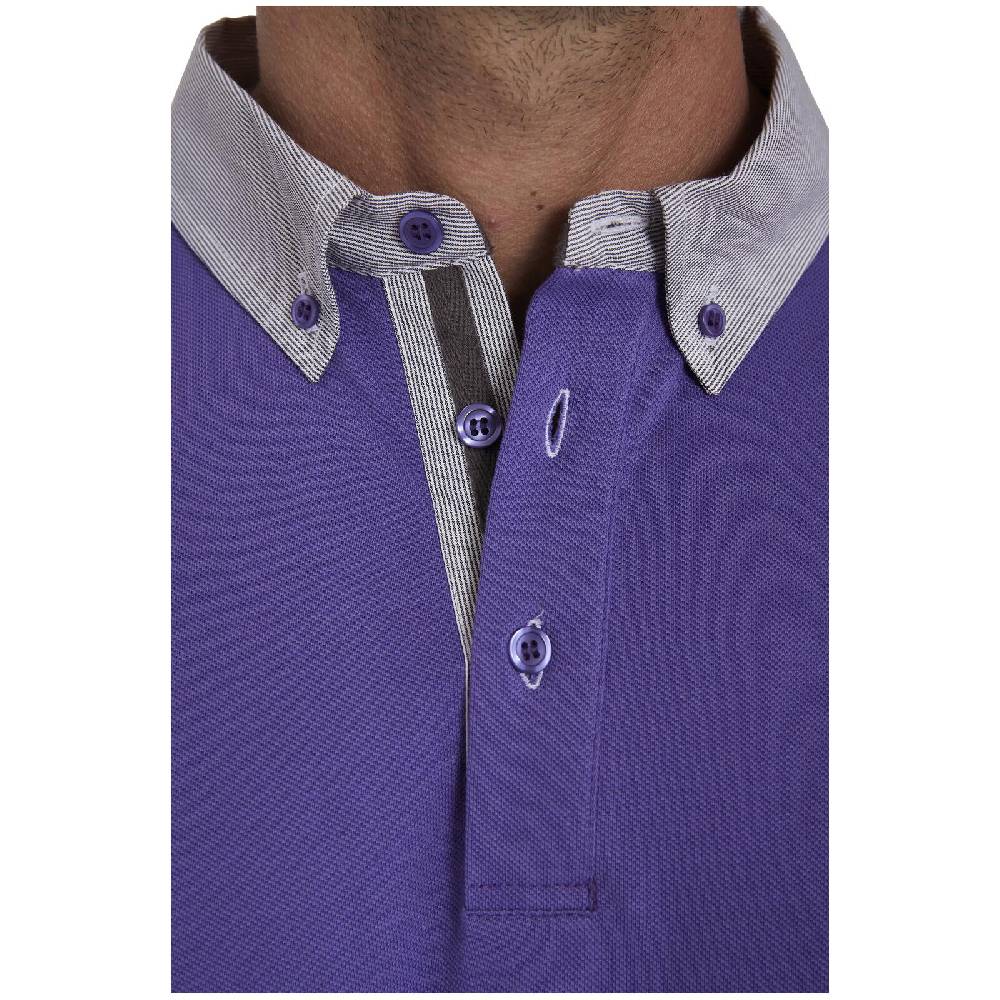 Jan Vanderstorm Poloshirt NJAL Lila