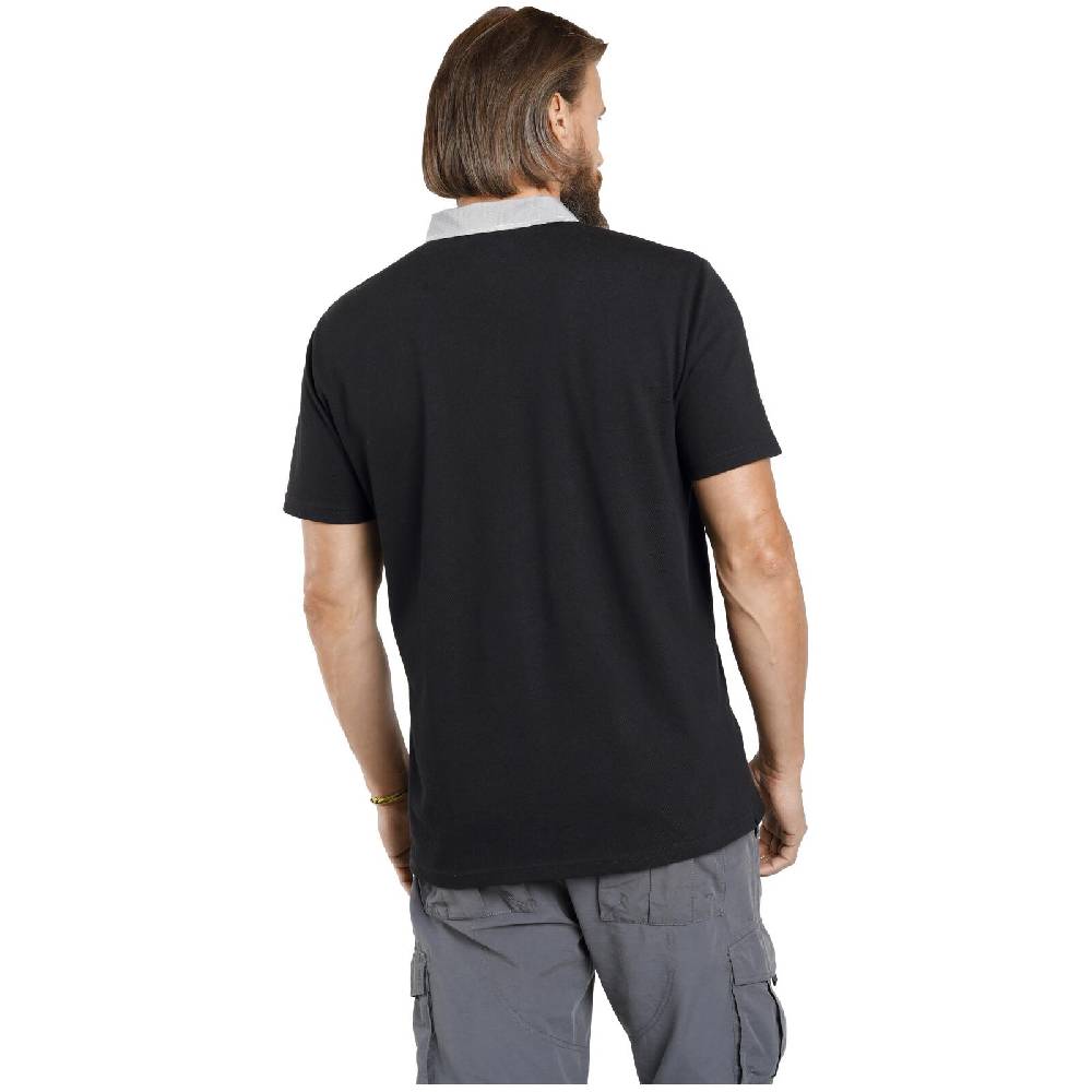 Jan Vanderstorm Poloshirt NJAL Schwarz