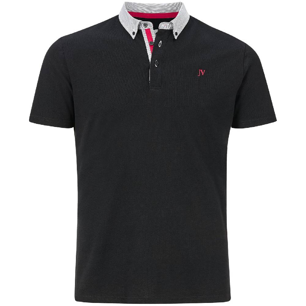Jan Vanderstorm Poloshirt NJAL schwarz