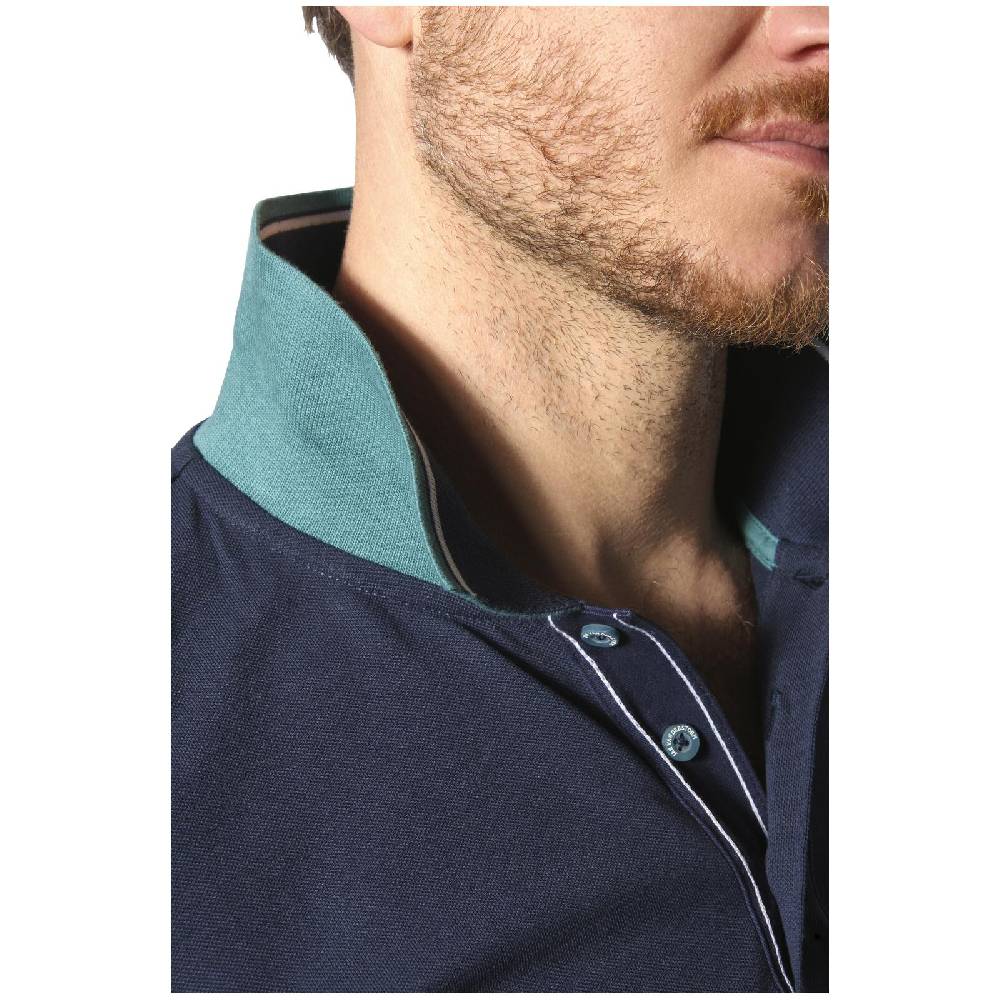 Jan Vanderstorm Poloshirt OLEJORN Dunkelblau