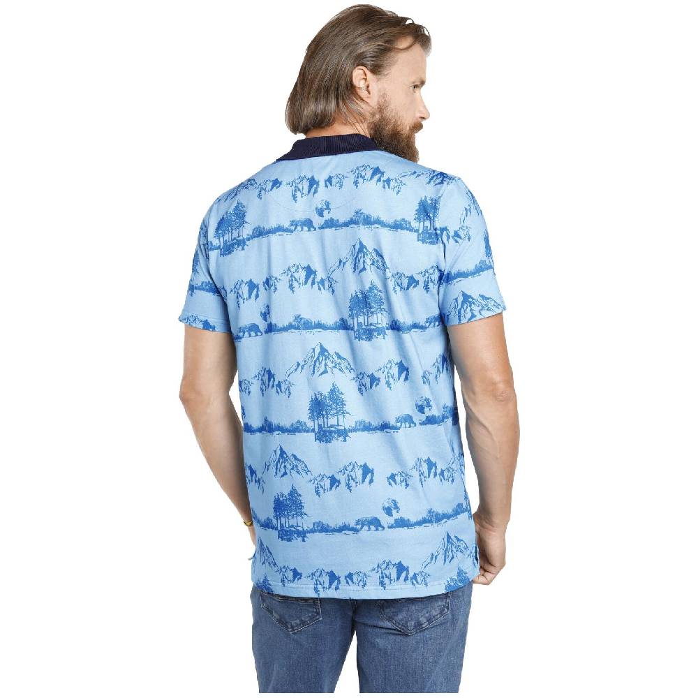 Jan Vanderstorm Poloshirt OTHIN Blau