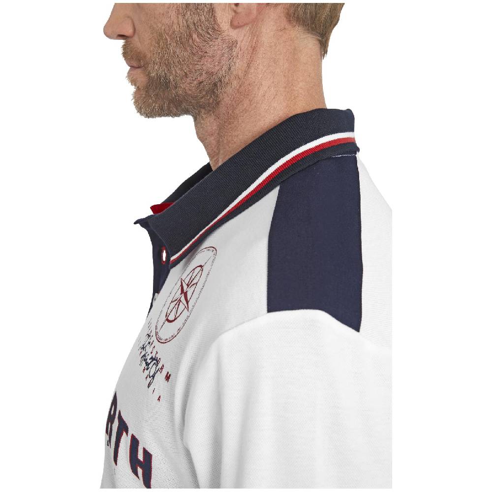 Jan Vanderstorm Poloshirt RADBOD Weiß