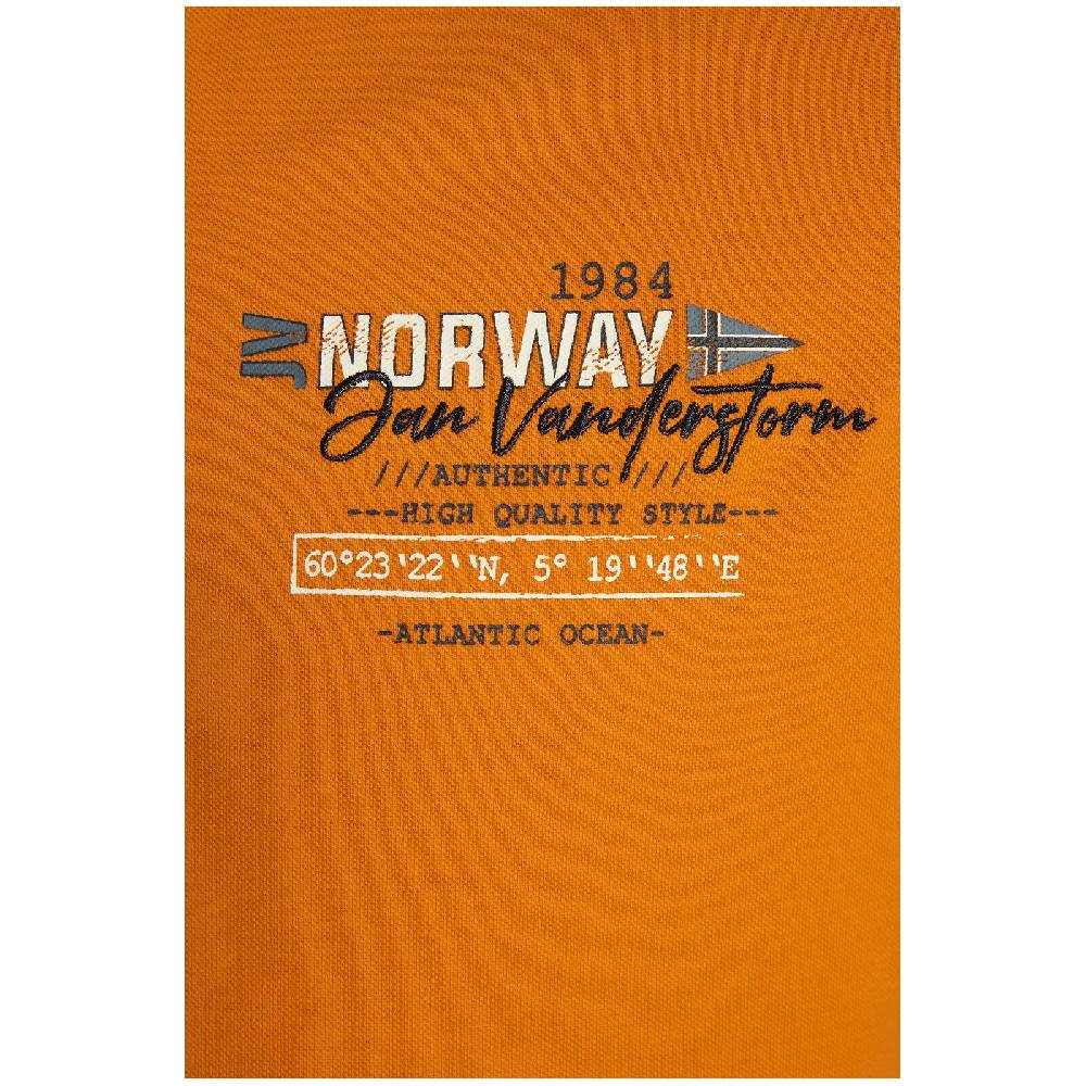 Jan Vanderstorm Poloshirt RAGGE Orange