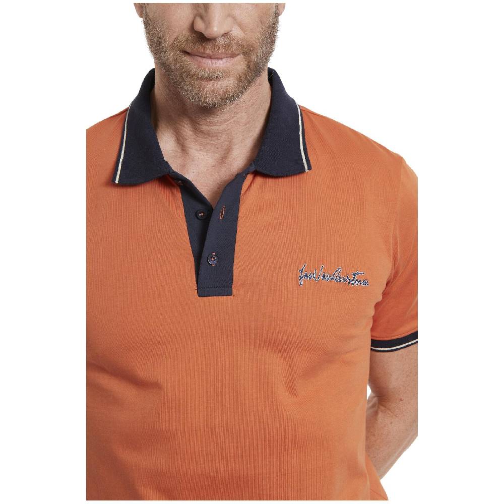 Jan Vanderstorm Poloshirt RUL Orange