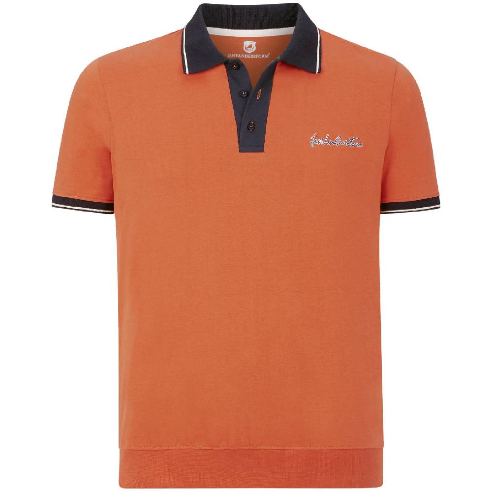 Jan Vanderstorm Poloshirt RUL orange
