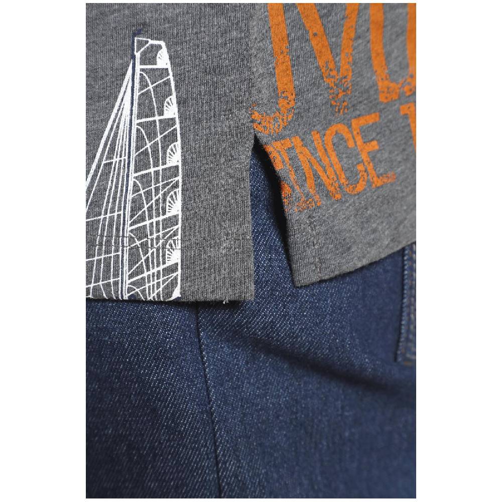 Jan Vanderstorm Poloshirt SIGURDUR Grau Melange