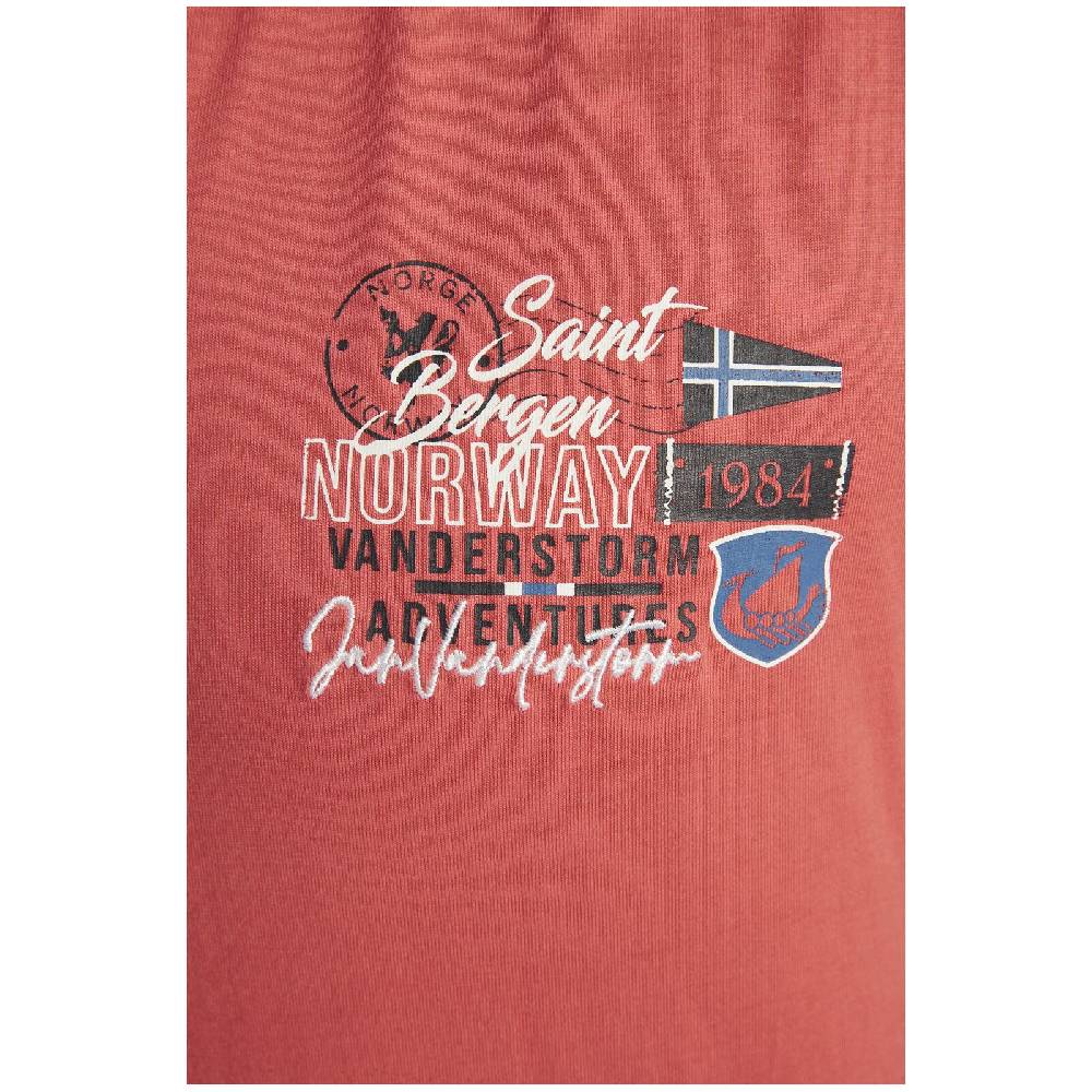 Jan Vanderstorm Poloshirt STEIVAN Hellrot