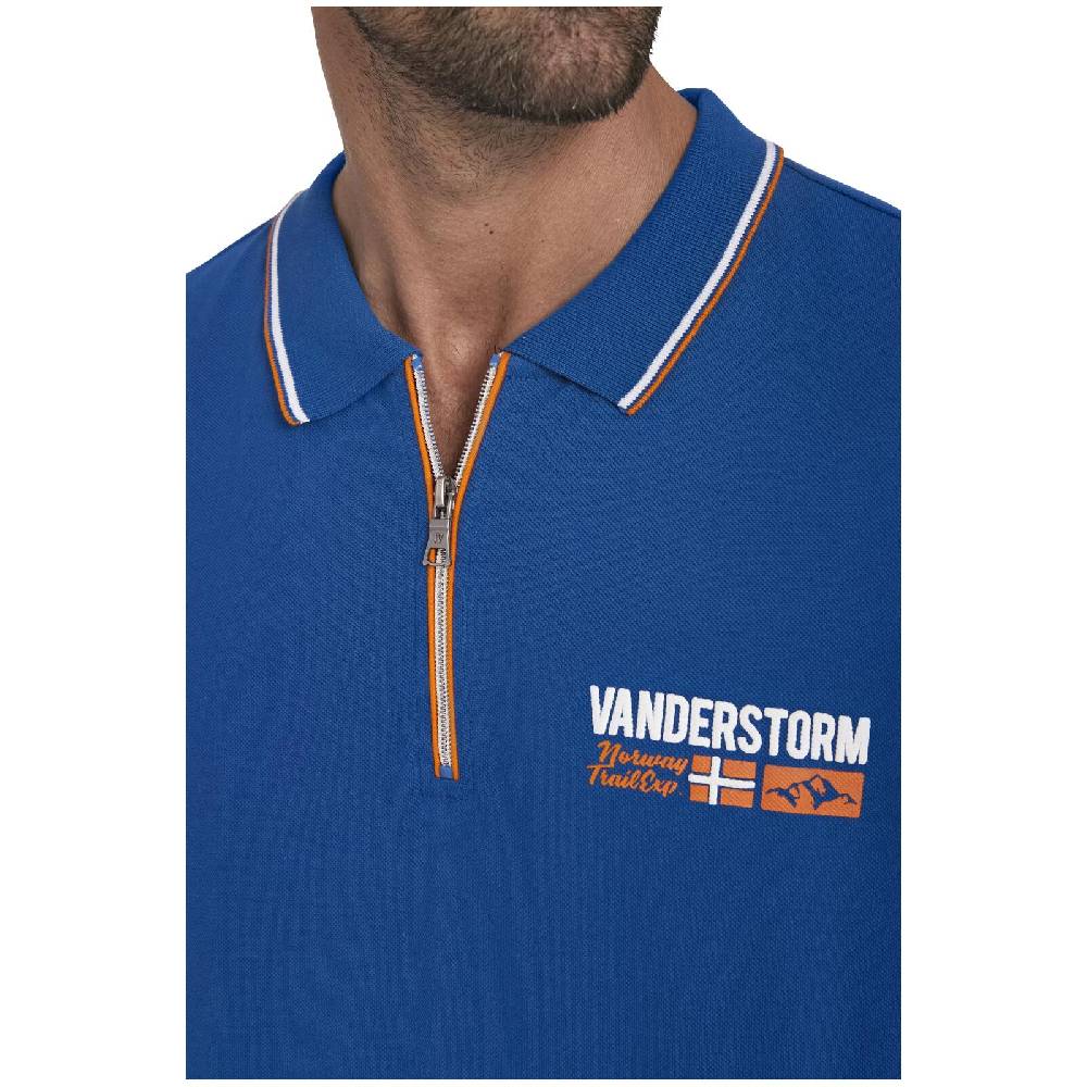 Jan Vanderstorm Poloshirt TOIKA Royal Blau