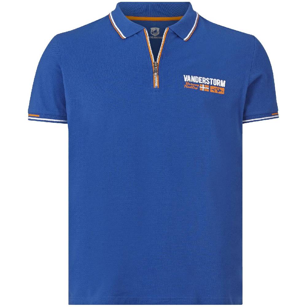 Jan Vanderstorm Poloshirt TOIKA Royal Blau