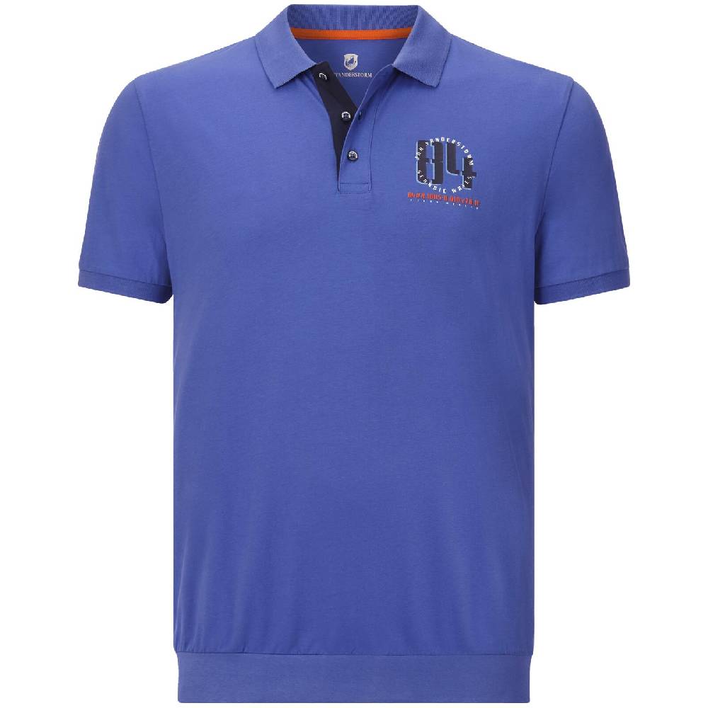 Jan Vanderstorm Poloshirt TOPI royal blau