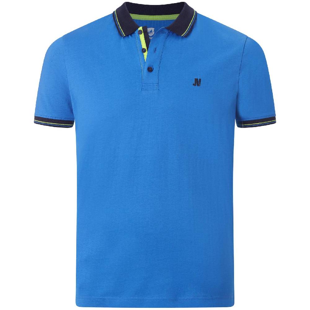 Jan Vanderstorm Poloshirt TOTTE royal blau