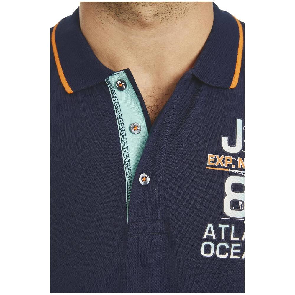 Jan Vanderstorm Poloshirt UFFE Dunkelblau