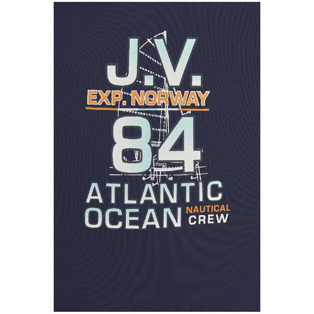 Jan Vanderstorm Poloshirt UFFE Dunkelblau