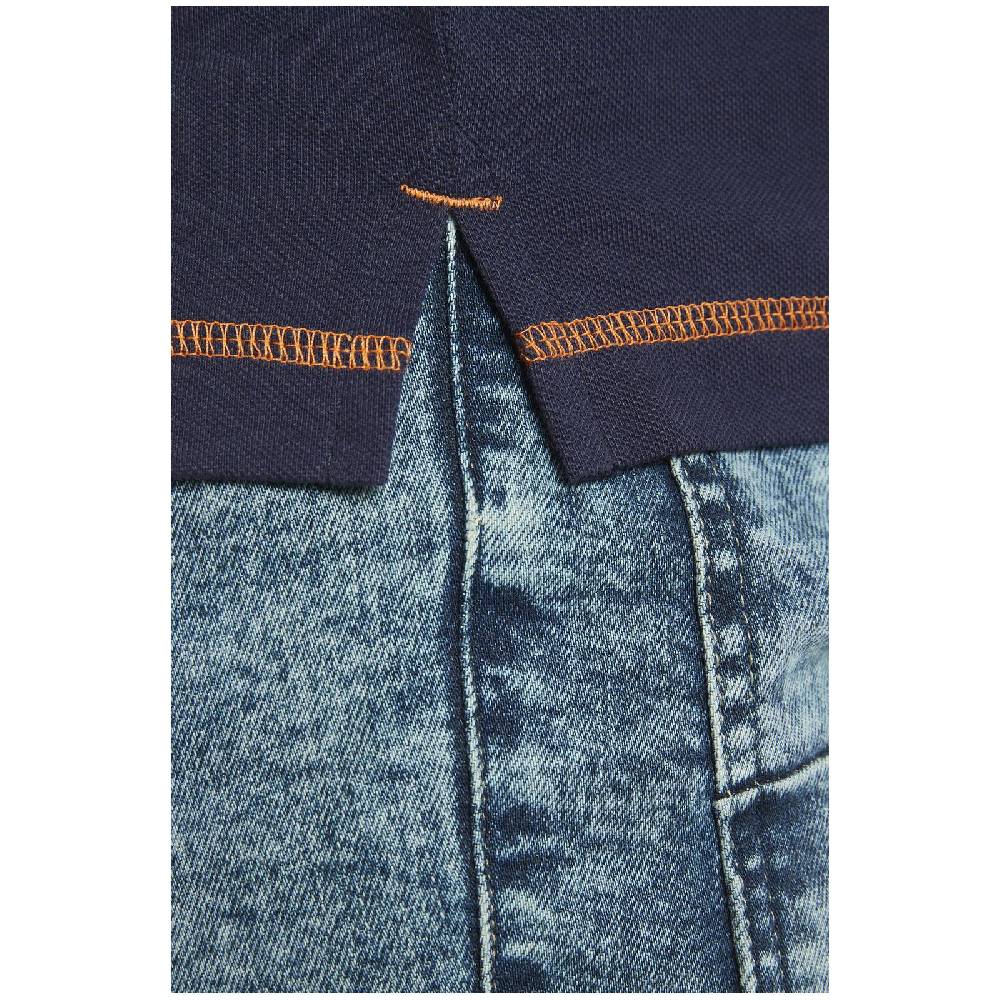 Jan Vanderstorm Poloshirt UFFE Dunkelblau