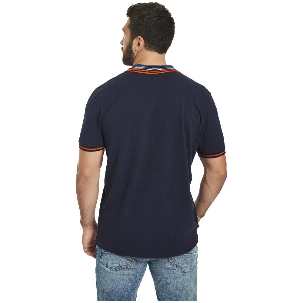 Jan Vanderstorm Poloshirt VOLKBERT Dunkelblau