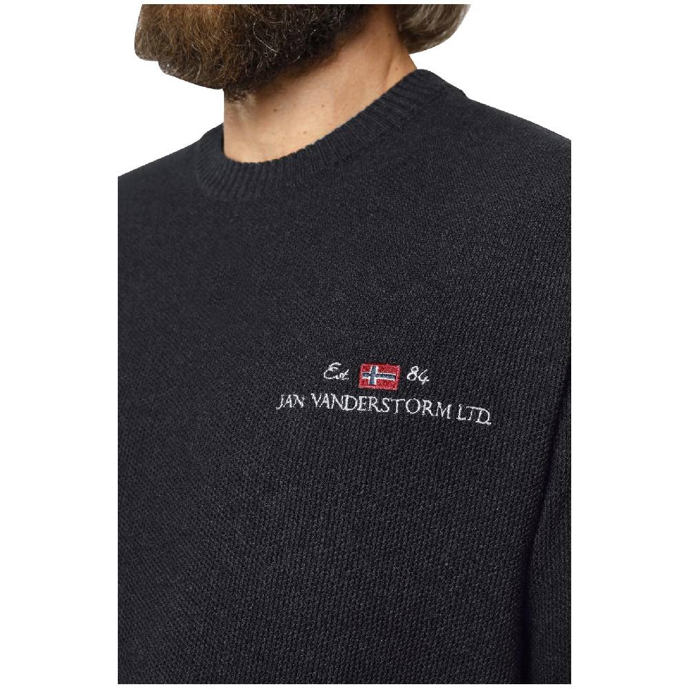 Jan Vanderstorm Pullover ALBREKT Dunkelgrau