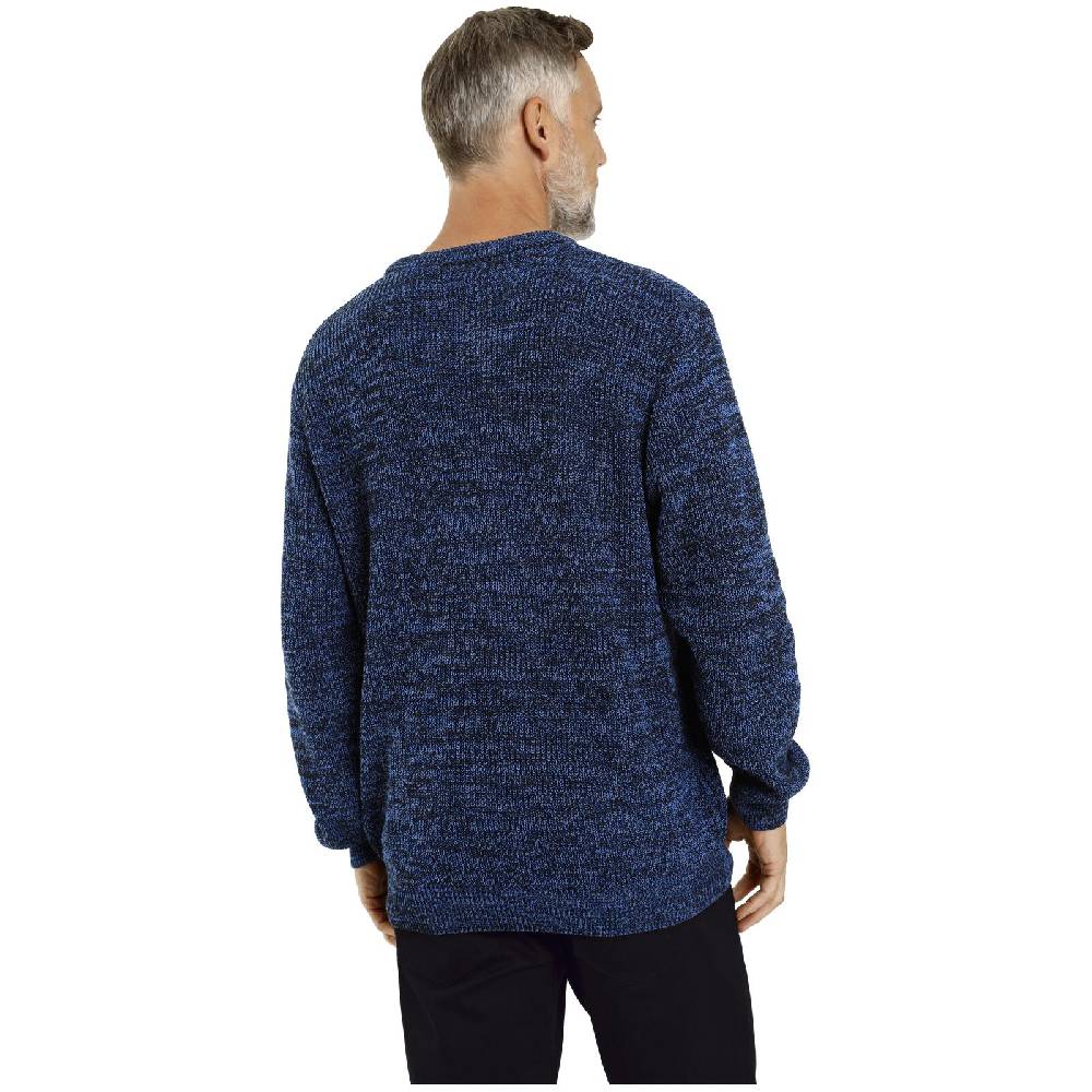 Jan Vanderstorm Pullover BEETU Blau Melange