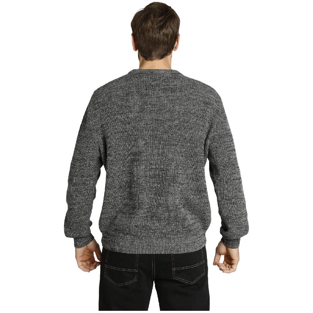 Jan Vanderstorm Pullover BEETU Grau Melange