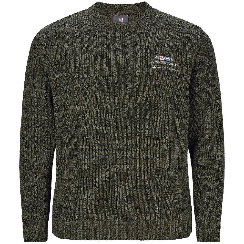 Jan Vanderstorm Pullover BEETU oliv melange