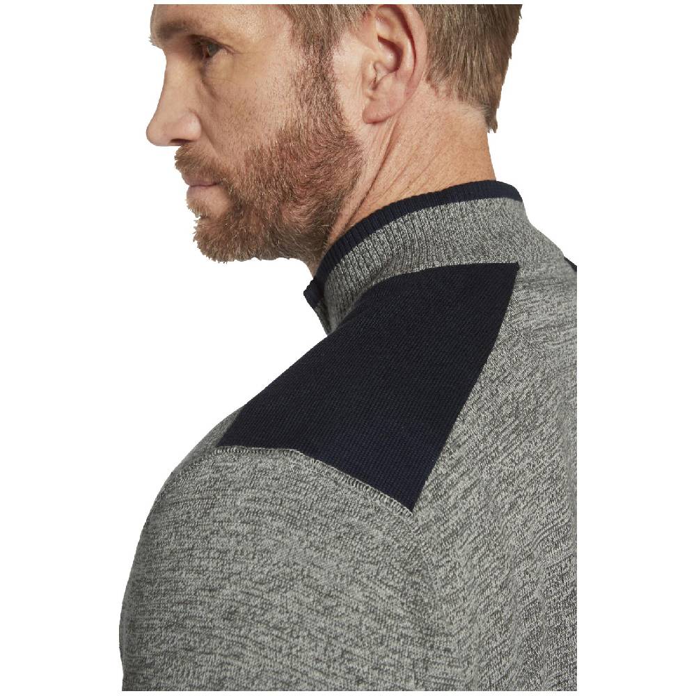 Jan Vanderstorm Pullover DAIN Grau Melange