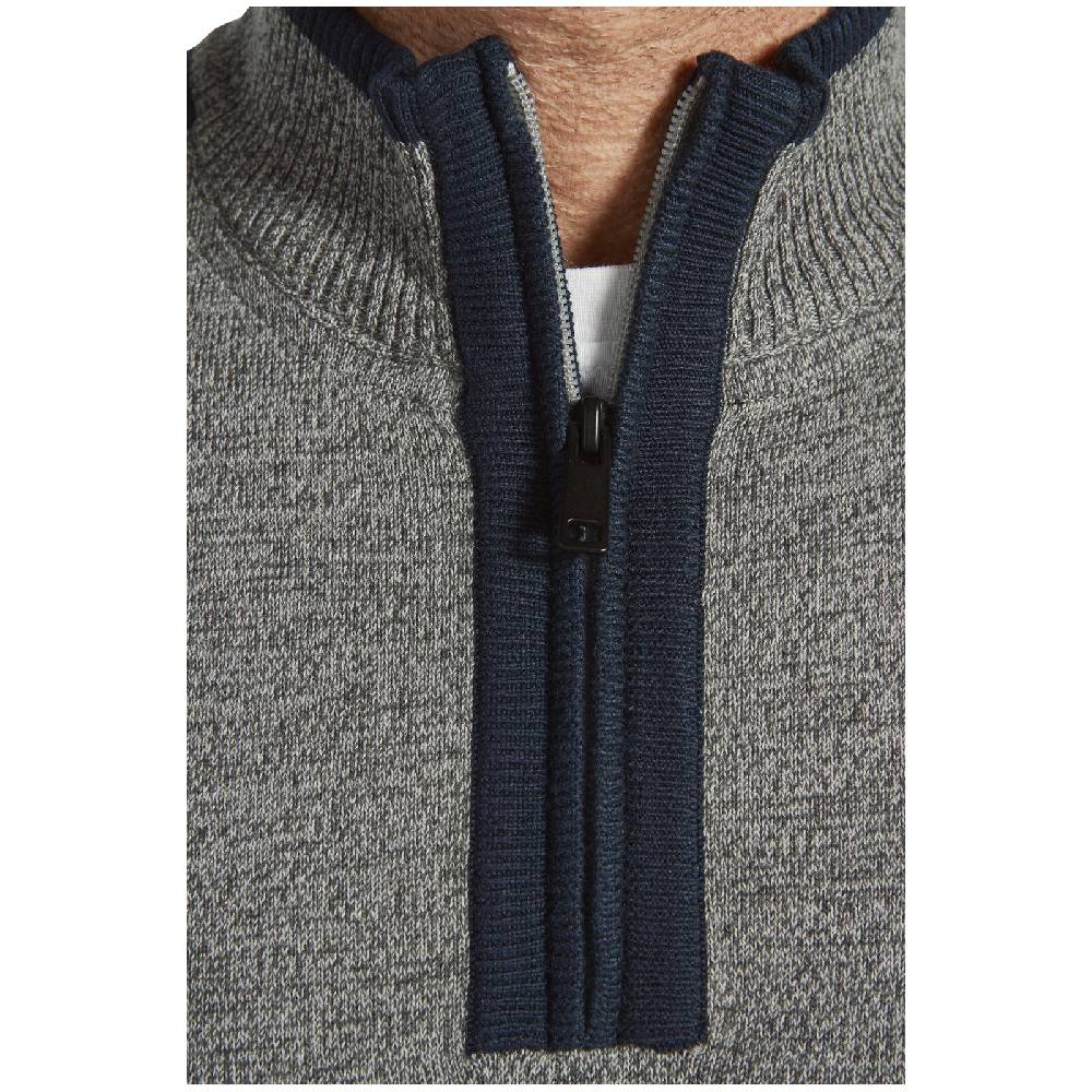 Jan Vanderstorm Pullover DAIN Grau Melange