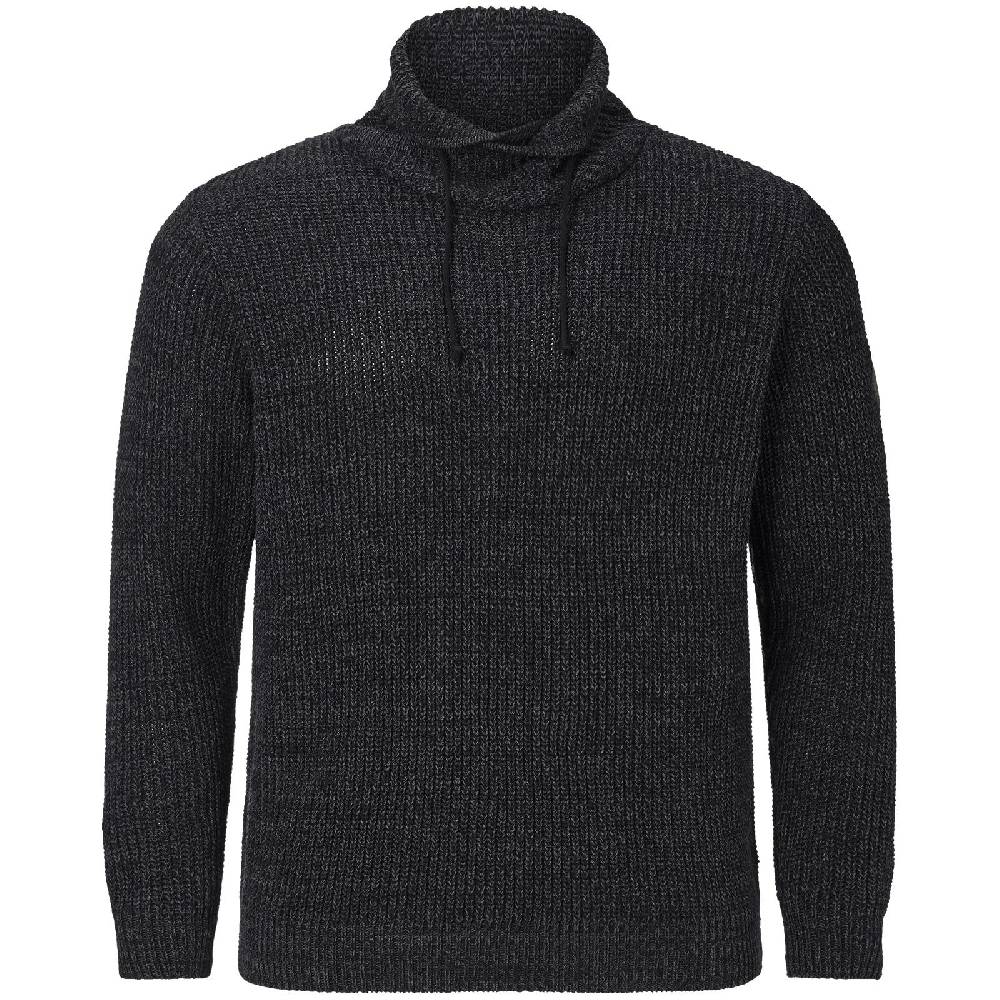 Jan Vanderstorm Pullover DUMENI schwarz melange