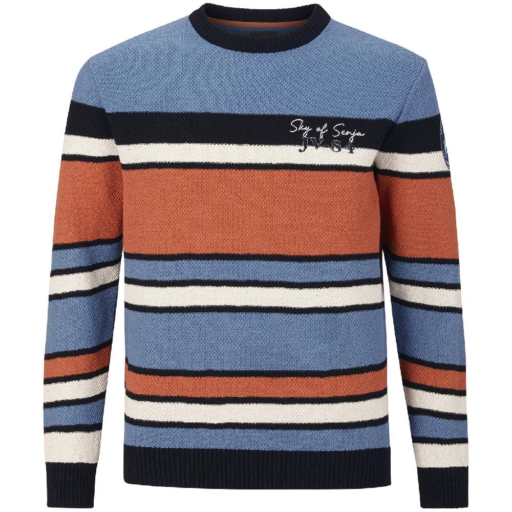 Jan Vanderstorm Pullover EMPSU blau orange