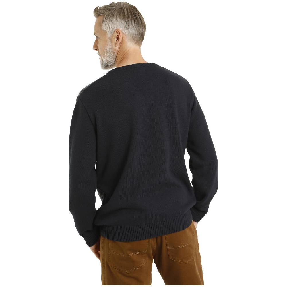Jan Vanderstorm Pullover HANNU Dunkelblau Melange