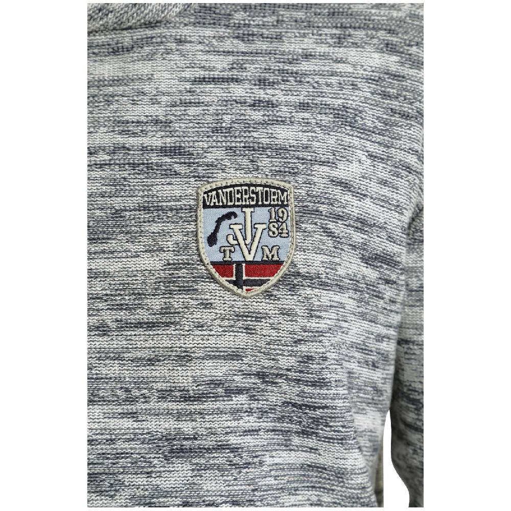 Jan Vanderstorm Pullover HARDO Hellgrau Blau