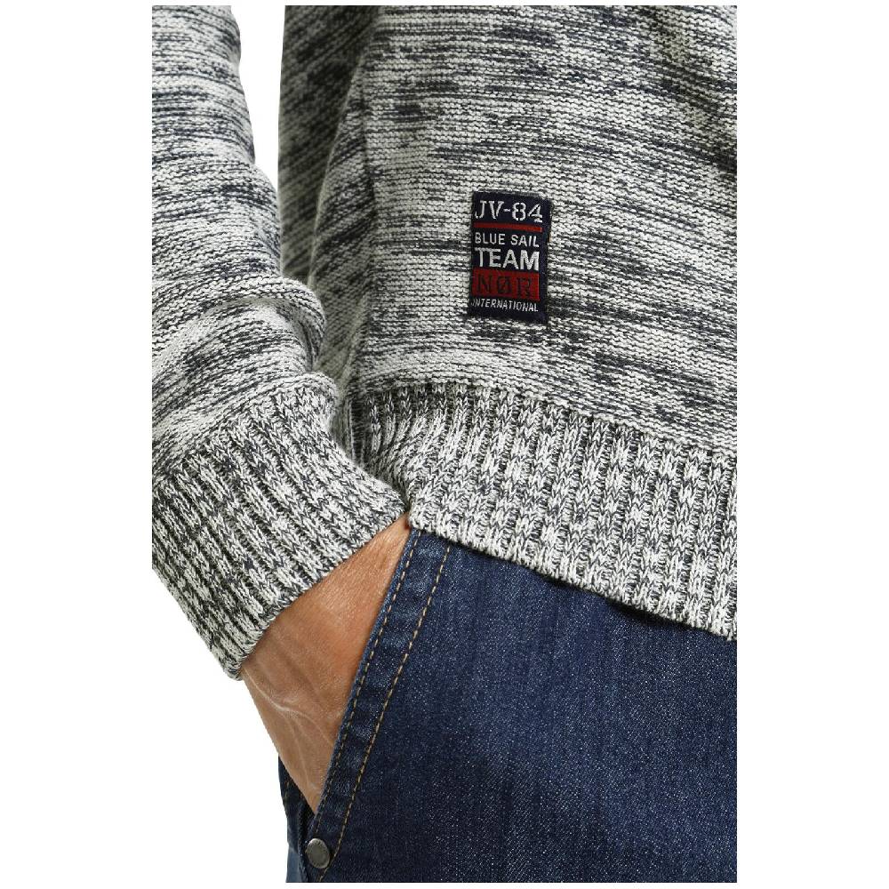 Jan Vanderstorm Pullover HARDO Hellgrau Blau