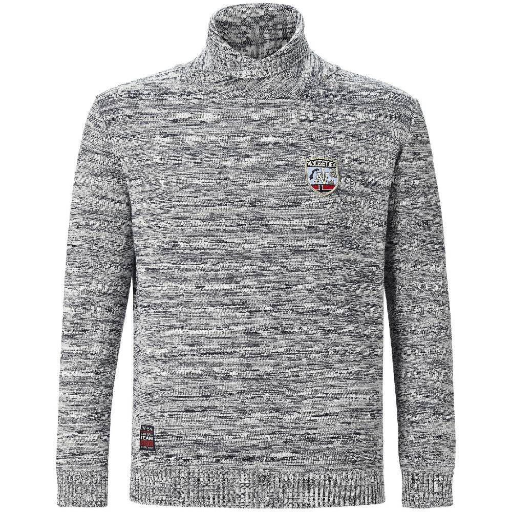 Jan Vanderstorm Pullover HARDO hellgrau blau