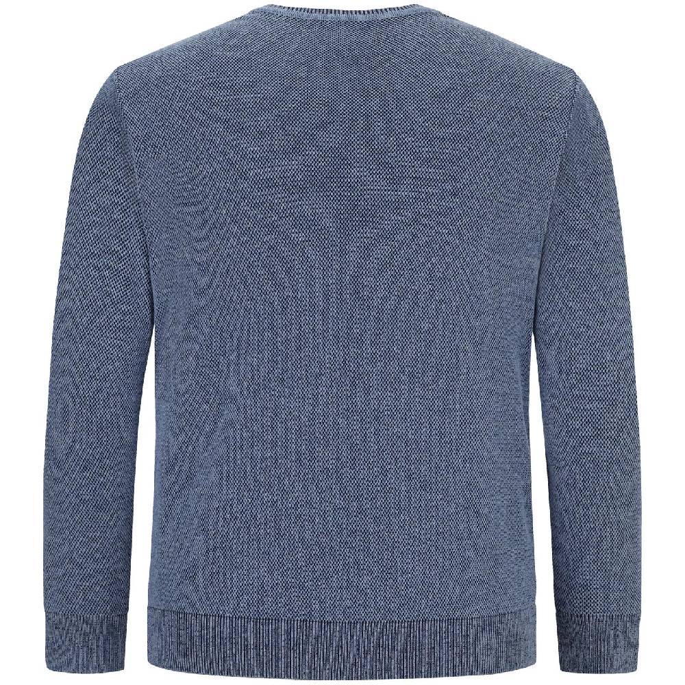 Jan Vanderstorm Pullover KEIMO Blau Melange
