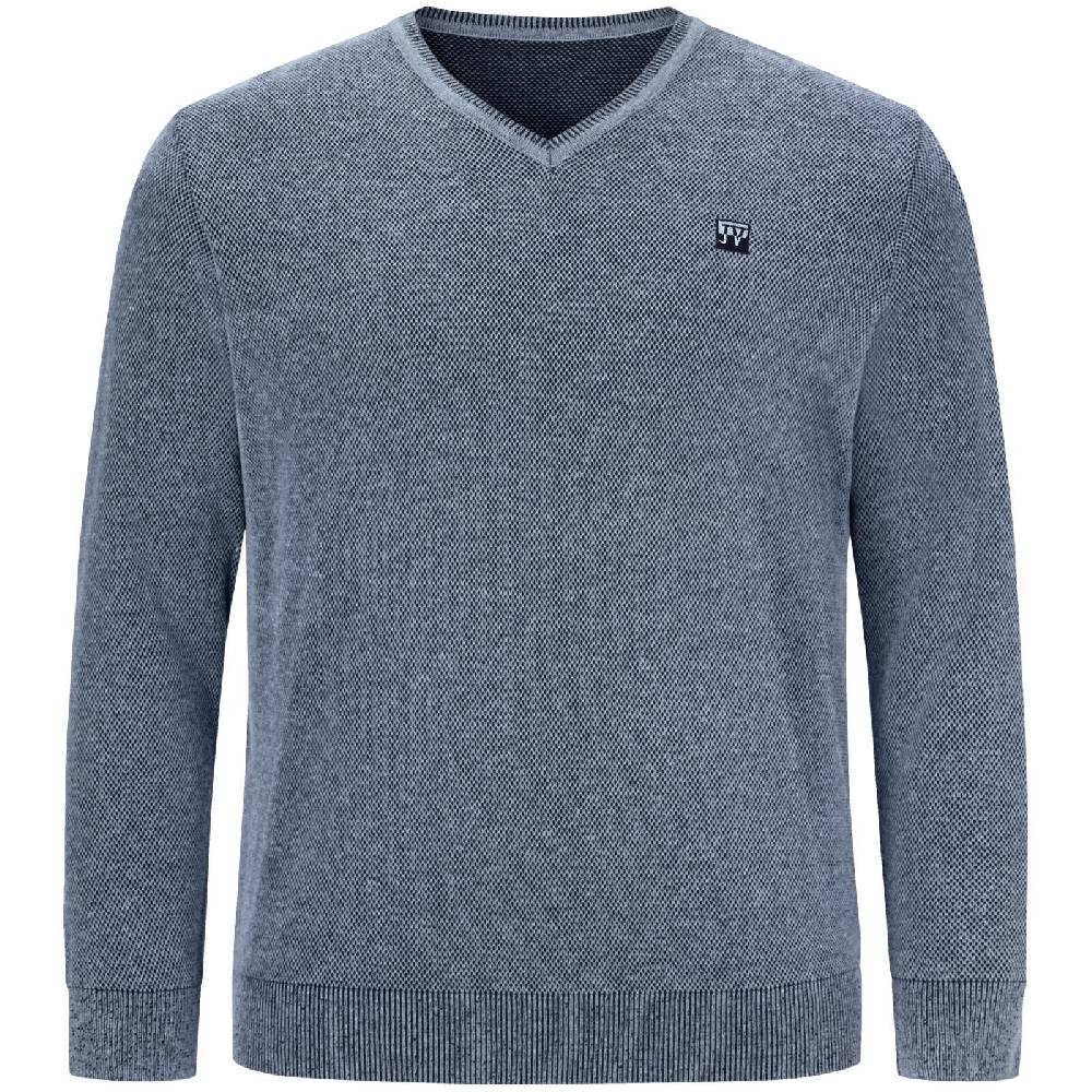 Jan Vanderstorm Pullover KEIMO blau melange